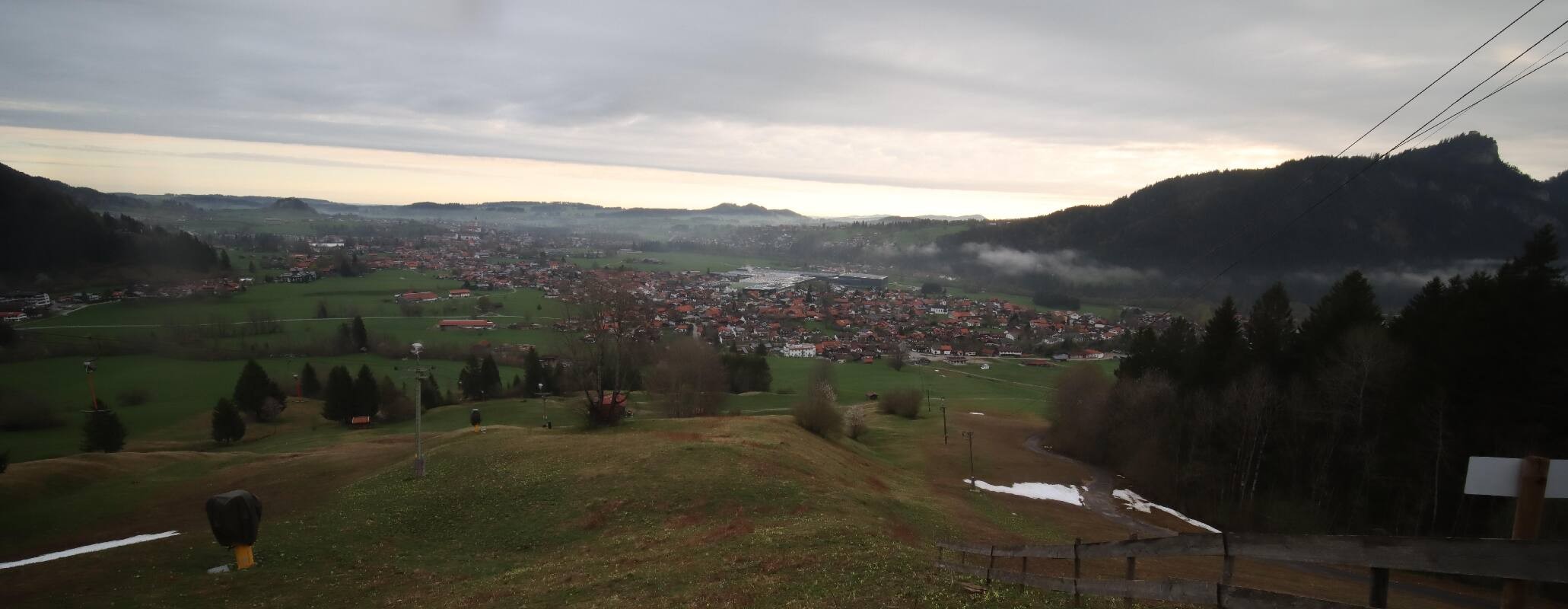 Archived image Webcam Pfronten - View Ski Resort