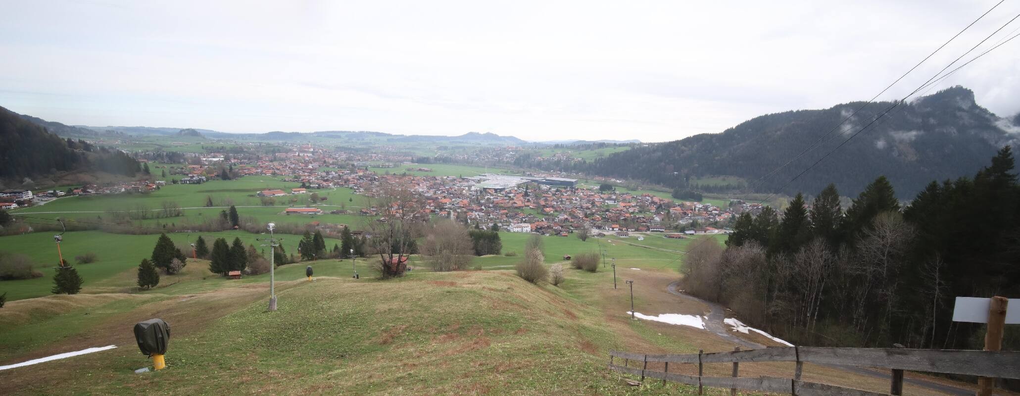 Archived image Webcam Pfronten - View Ski Resort