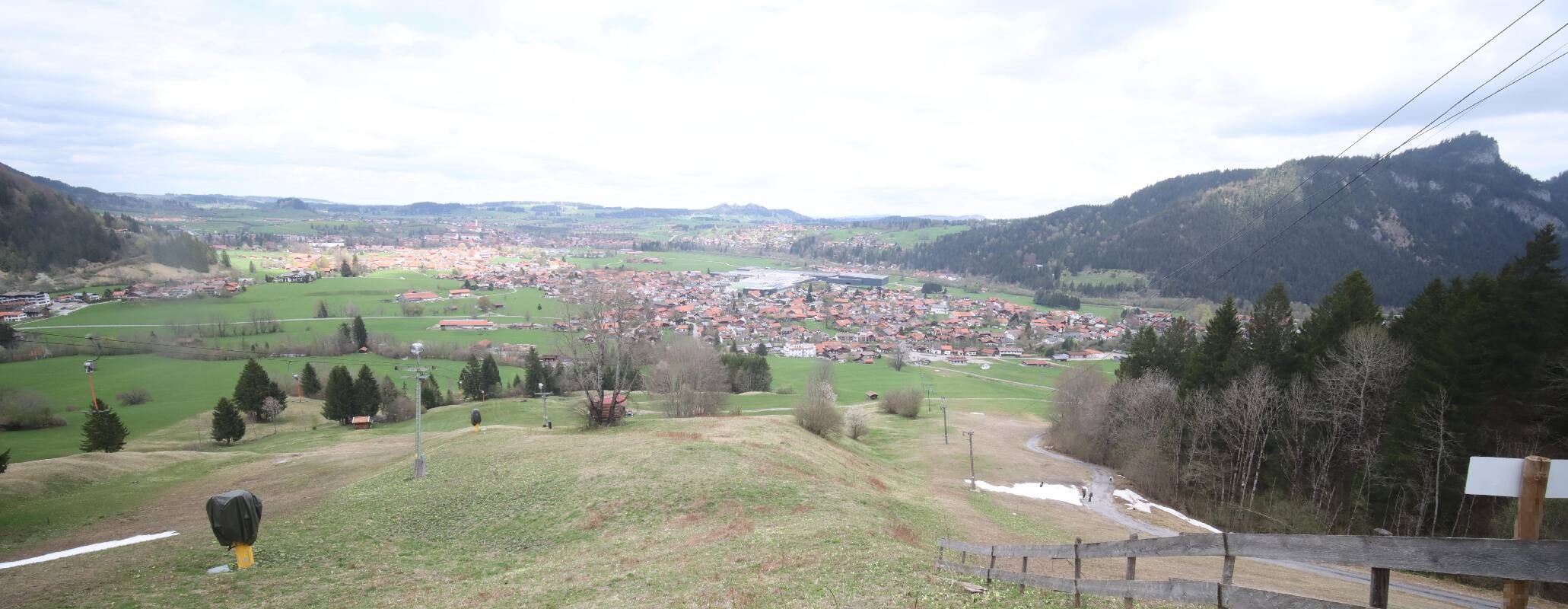 Archived image Webcam Pfronten - View Ski Resort