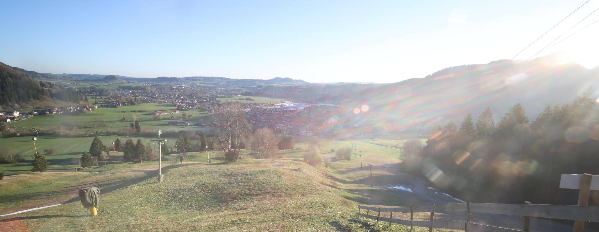 Archived image Webcam Pfronten - View Ski Resort