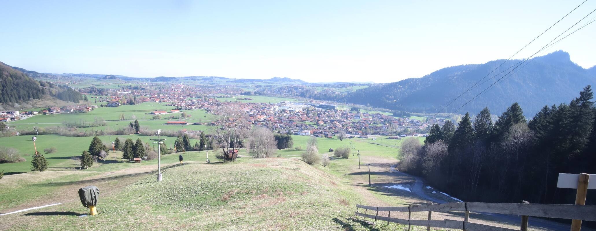 Archived image Webcam Pfronten - View Ski Resort