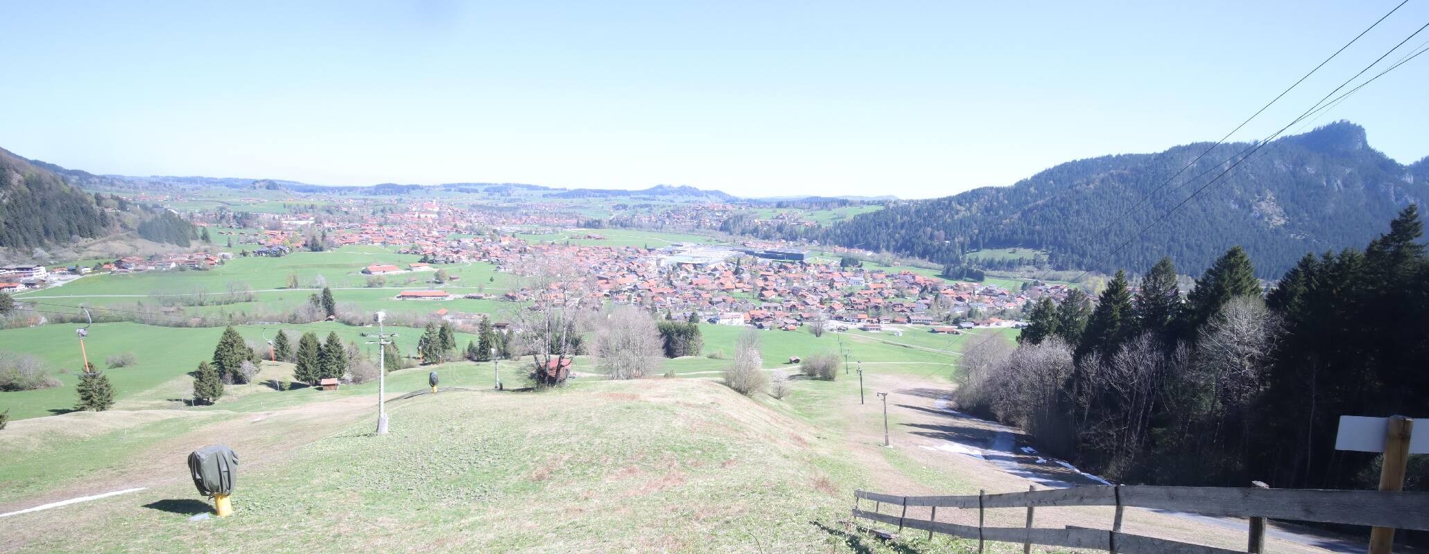 Archived image Webcam Pfronten - View Ski Resort