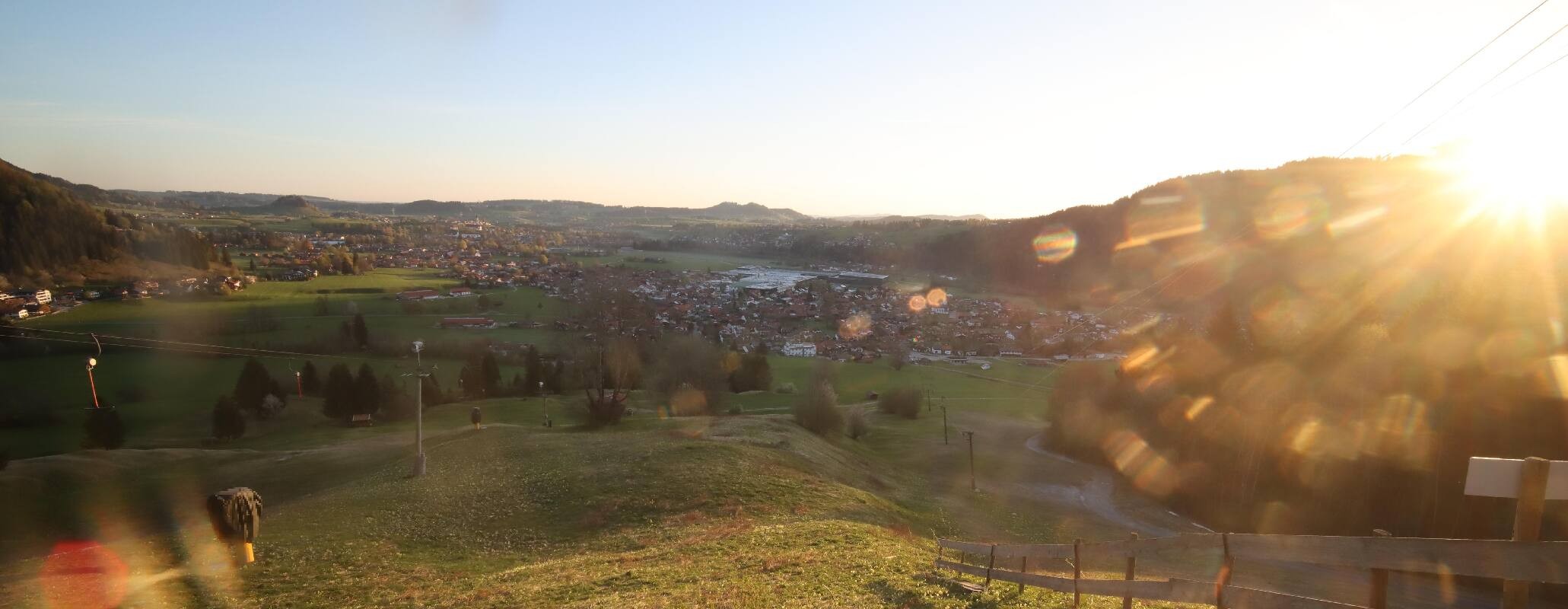 Archived image Webcam Pfronten - View Ski Resort