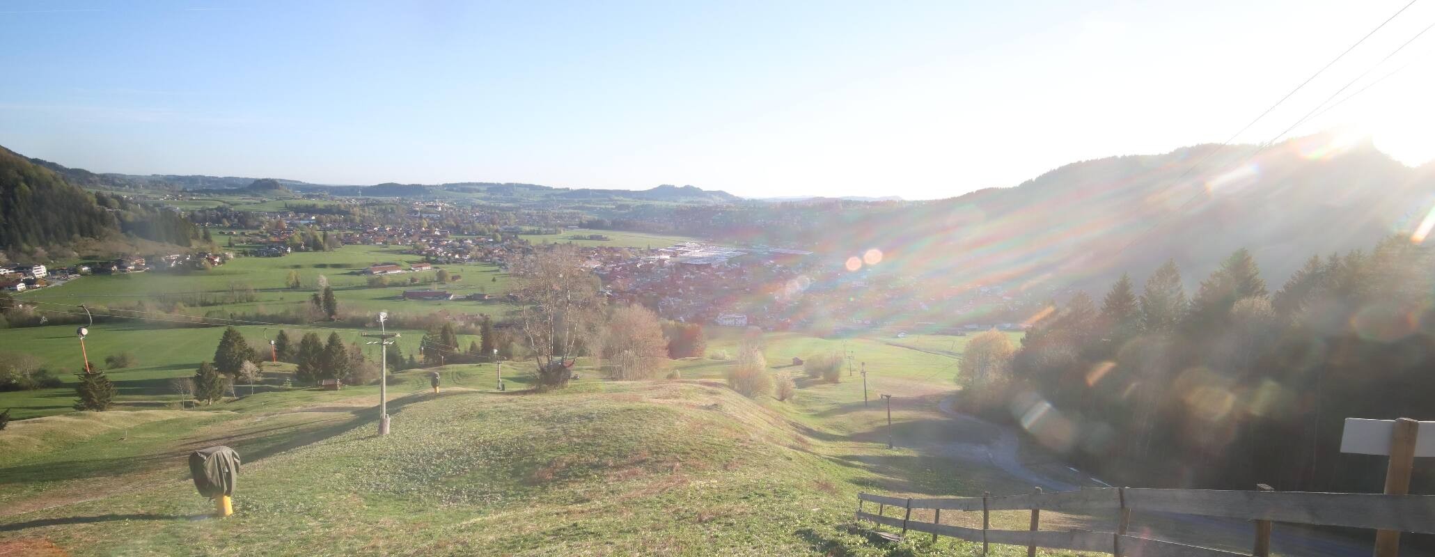 Archived image Webcam Pfronten - View Ski Resort