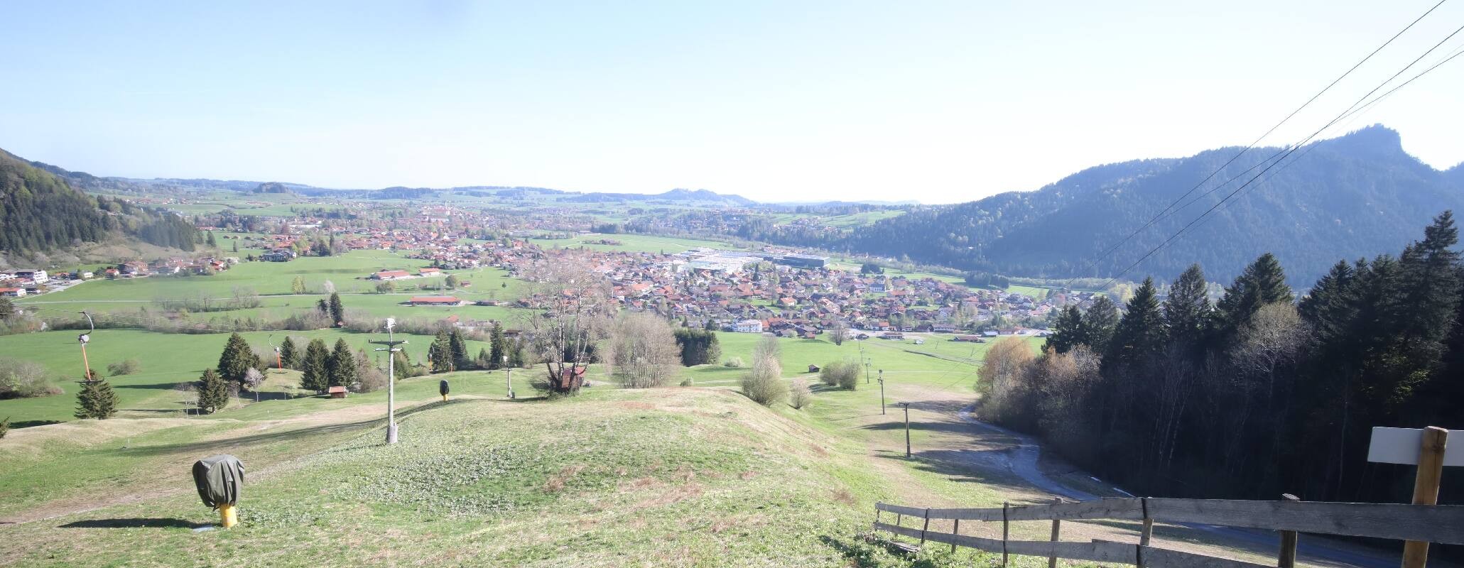 Archived image Webcam Pfronten - View Ski Resort