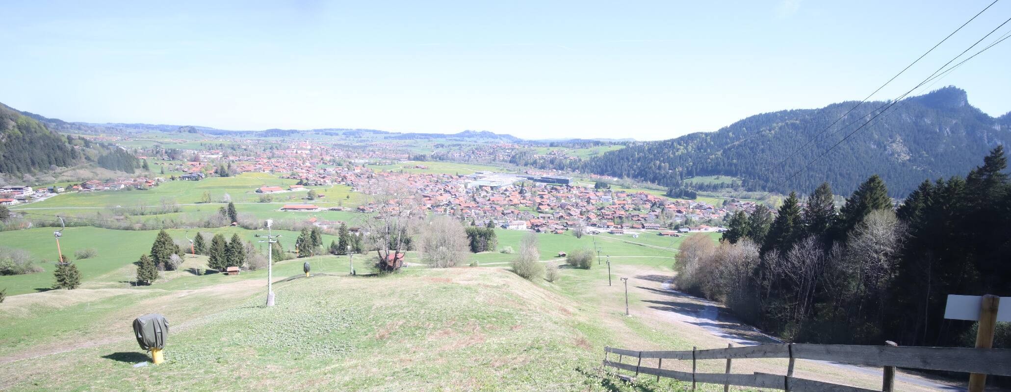 Archived image Webcam Pfronten - View Ski Resort