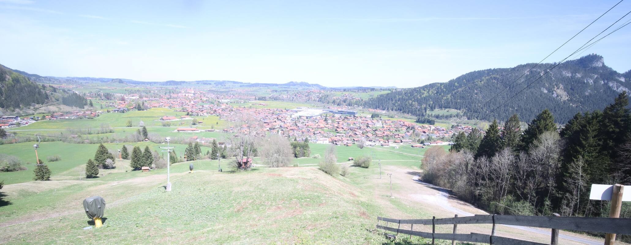 Archived image Webcam Pfronten - View Ski Resort