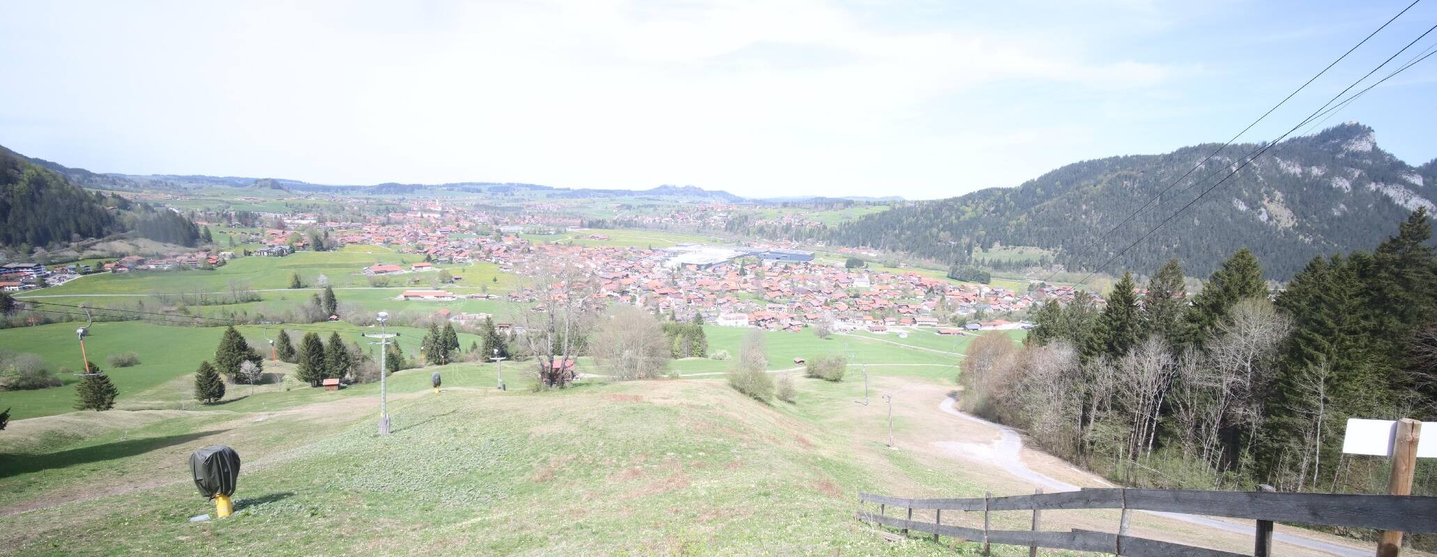 Archived image Webcam Pfronten - View Ski Resort