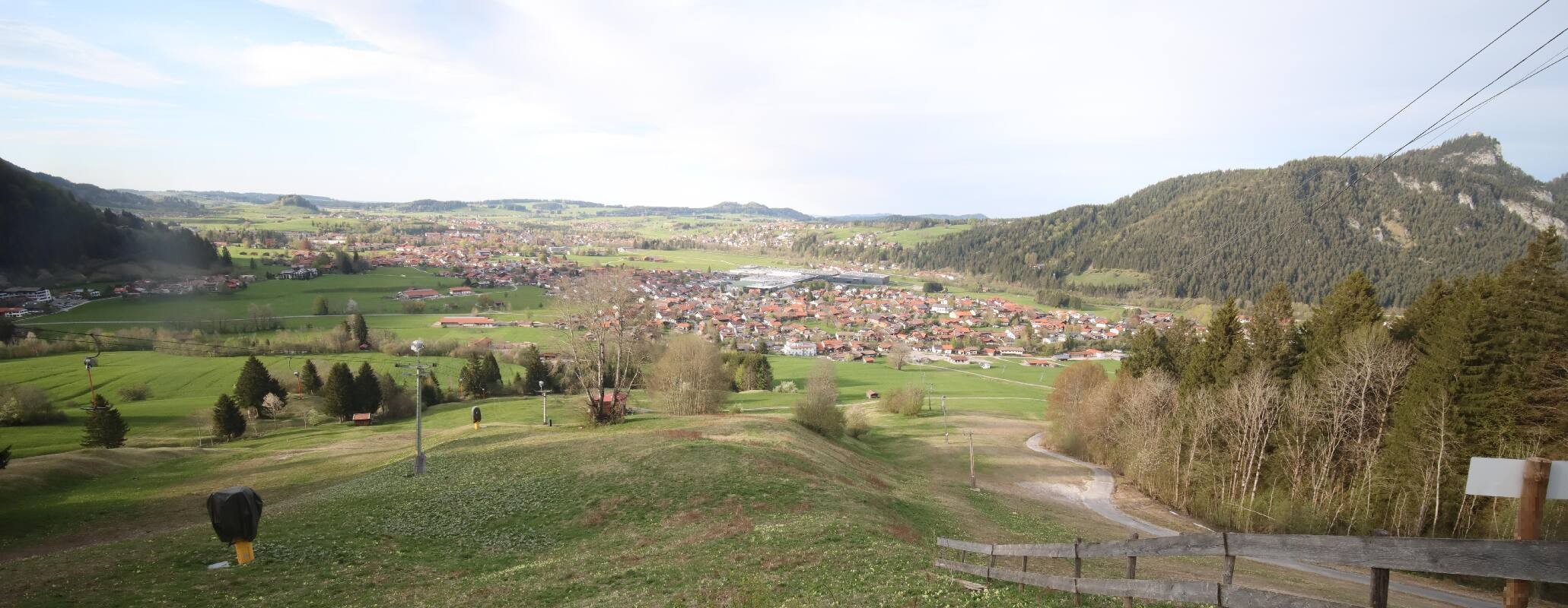 Archived image Webcam Pfronten - View Ski Resort