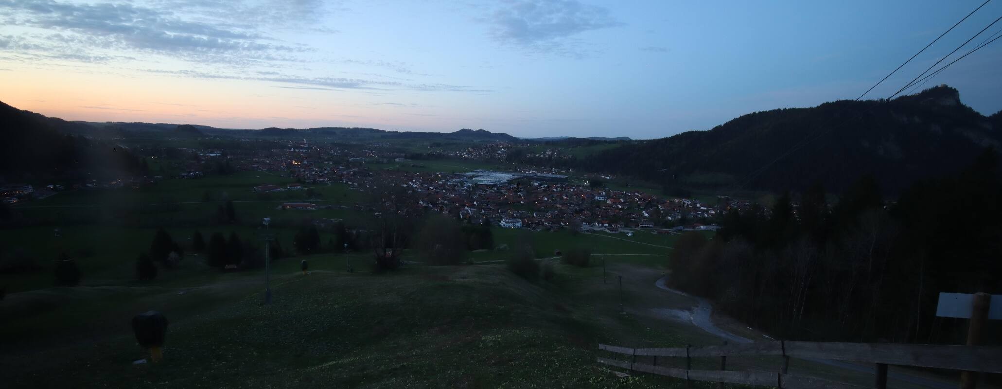 Archived image Webcam Pfronten - View Ski Resort