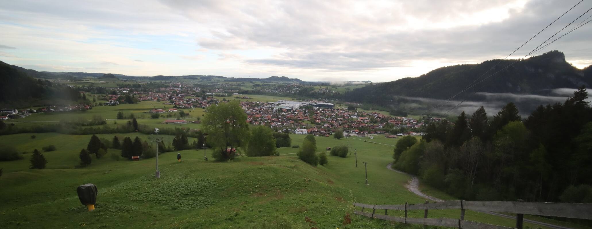Archived image Webcam Pfronten - View Ski Resort