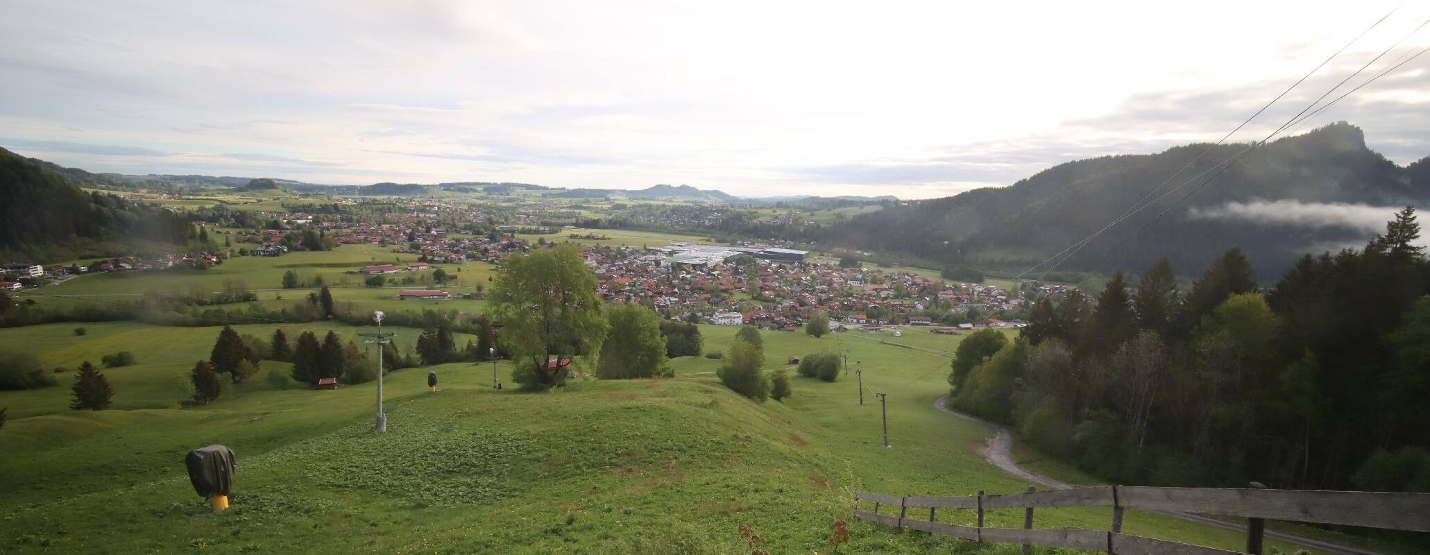 Archived image Webcam Pfronten - View Ski Resort