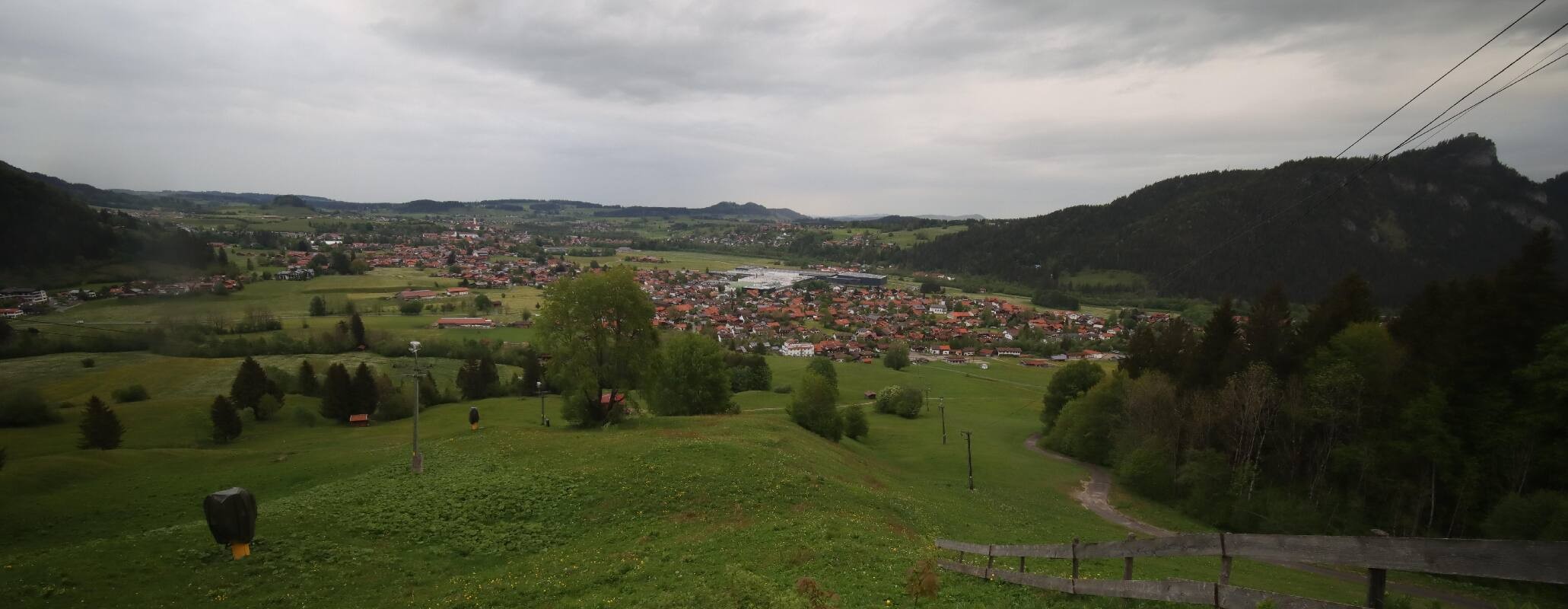 Archived image Webcam Pfronten - View Ski Resort