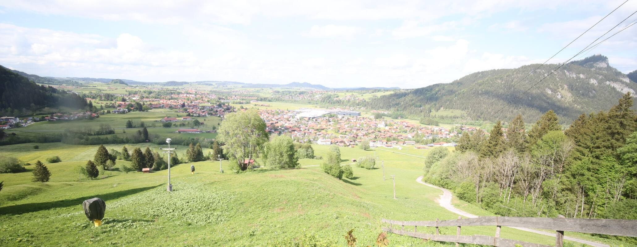 Archived image Webcam Pfronten - View Ski Resort
