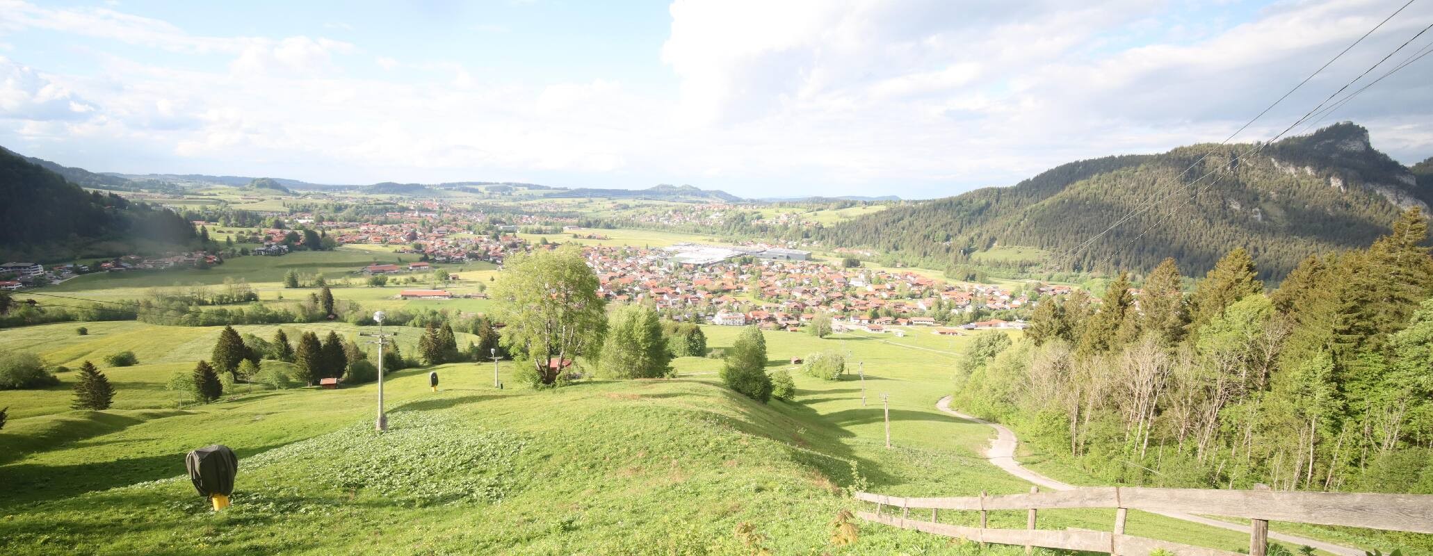 Archived image Webcam Pfronten - View Ski Resort