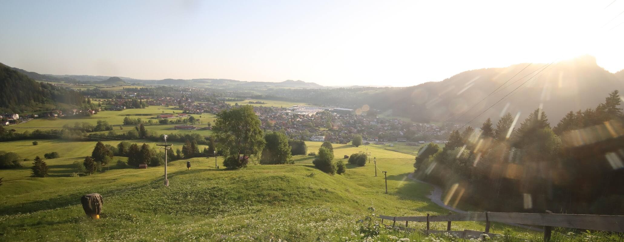 Archived image Webcam Pfronten - View Ski Resort