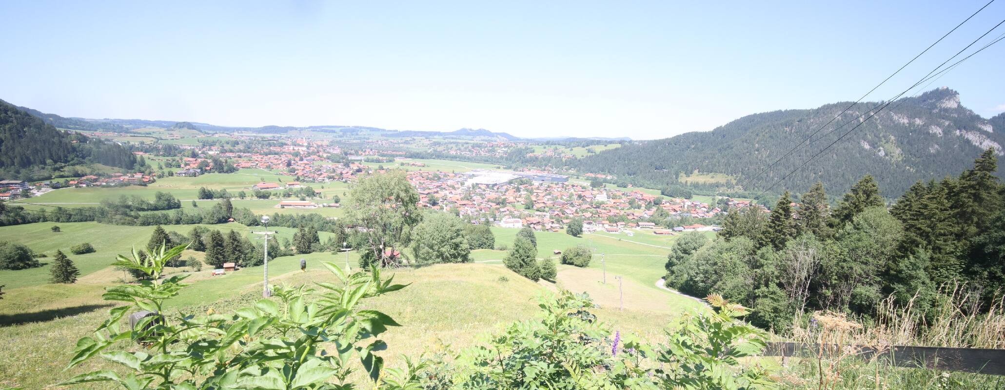 Archived image Webcam Pfronten - View Ski Resort