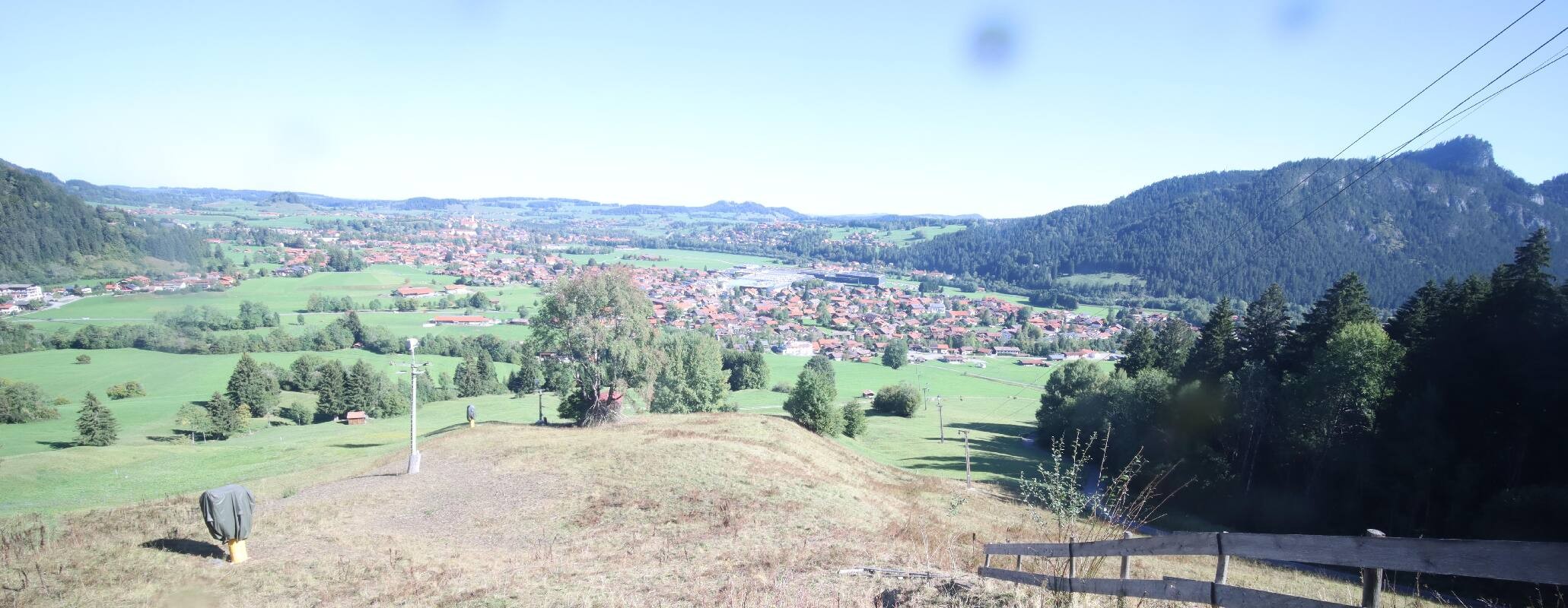 Archived image Webcam Pfronten - View Ski Resort