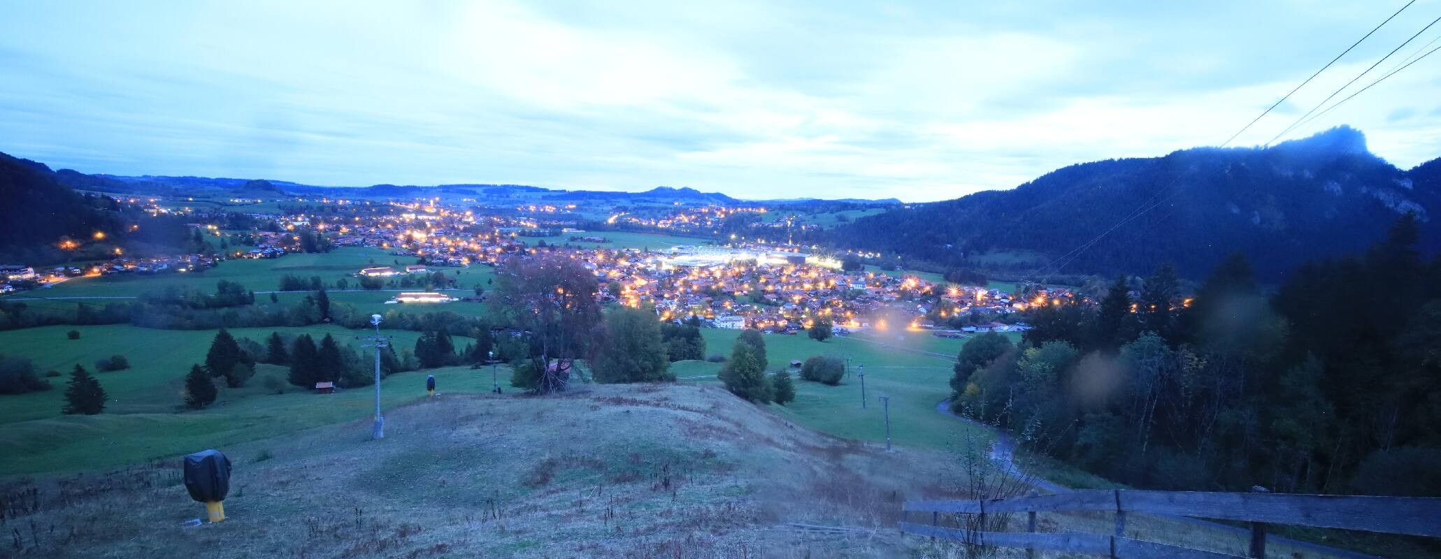 Archived image Webcam Pfronten - View Ski Resort