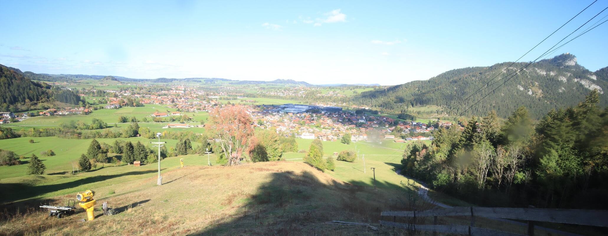 Archived image Webcam Pfronten - View Ski Resort
