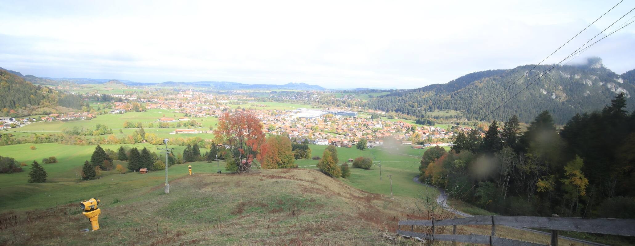 Archived image Webcam Pfronten - View Ski Resort