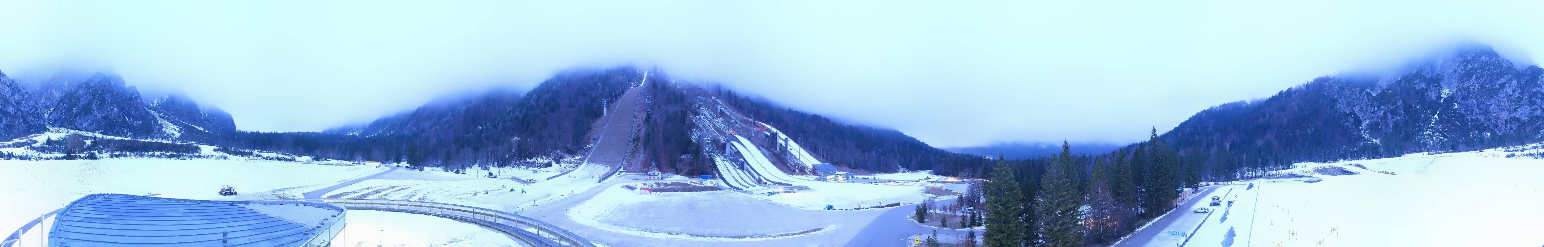 Archiv Foto Webcam Nordisches Zentrum Planica