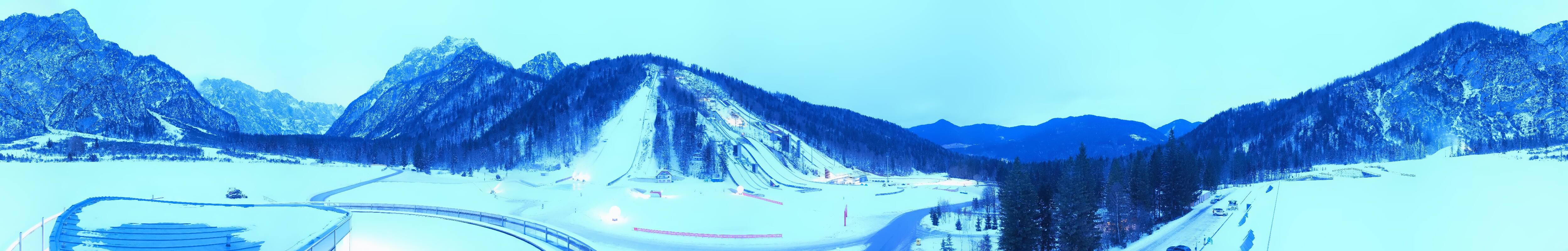 Archiv Foto Webcam Nordisches Zentrum Planica