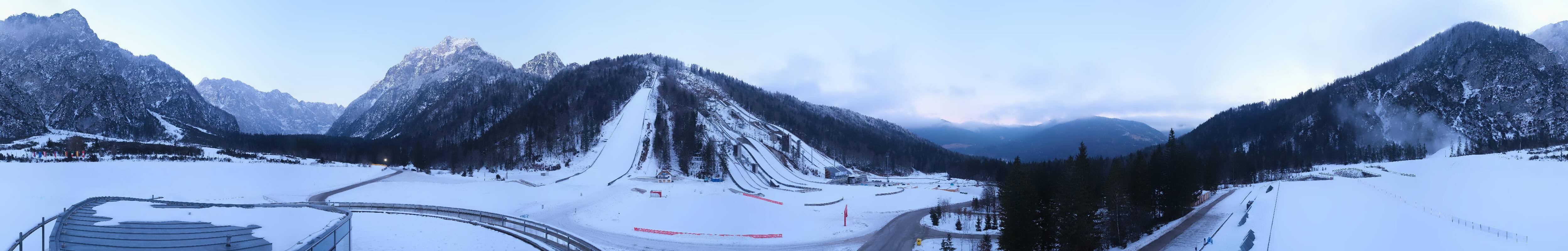 Archiv Foto Webcam Nordisches Zentrum Planica