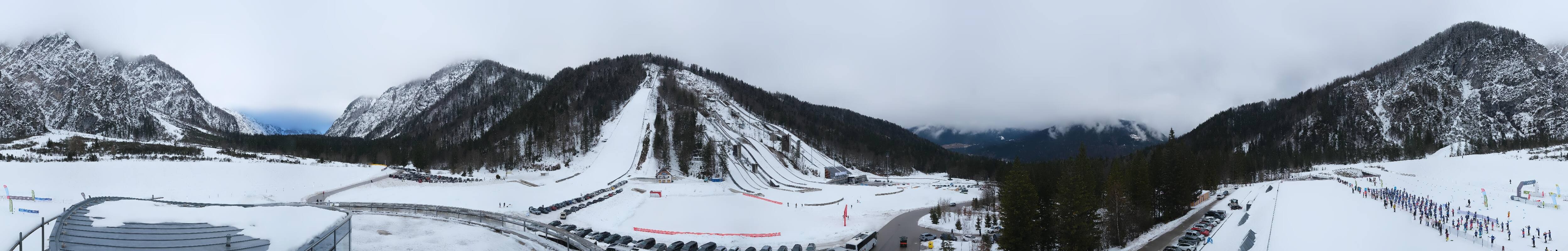 Archiv Foto Webcam Nordisches Zentrum Planica