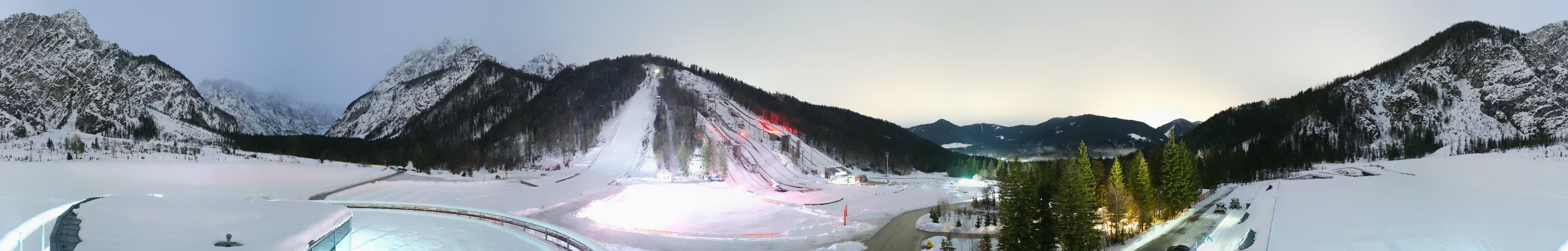Archiv Foto Webcam Nordisches Zentrum Planica