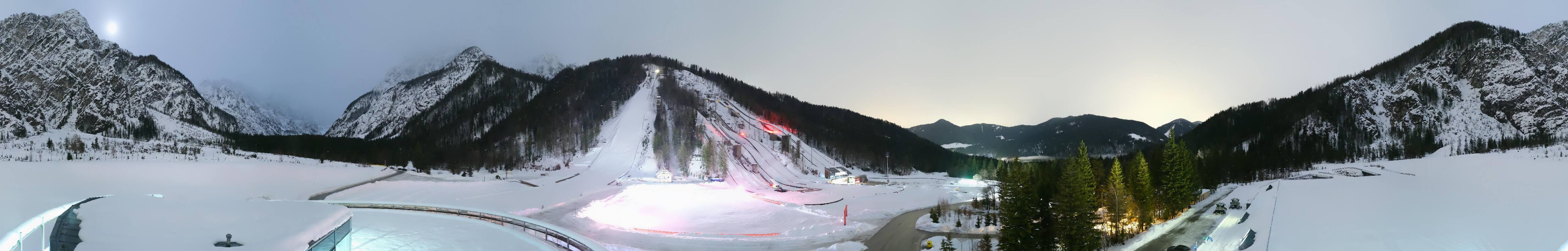 Archiv Foto Webcam Nordisches Zentrum Planica