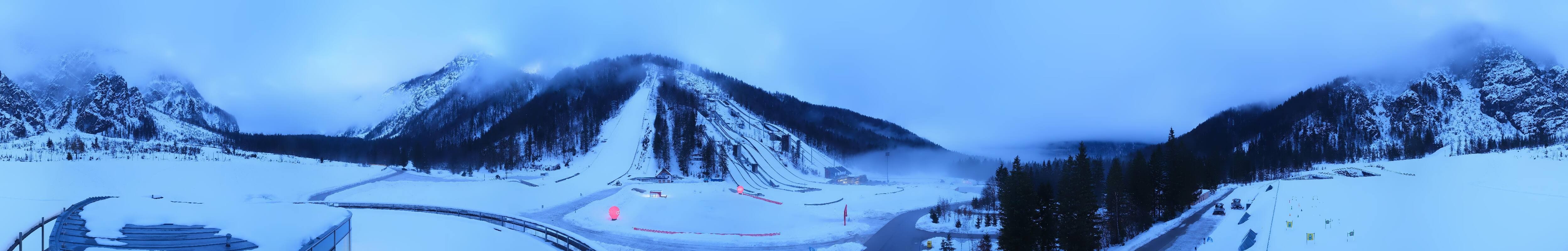 Archiv Foto Webcam Nordisches Zentrum Planica