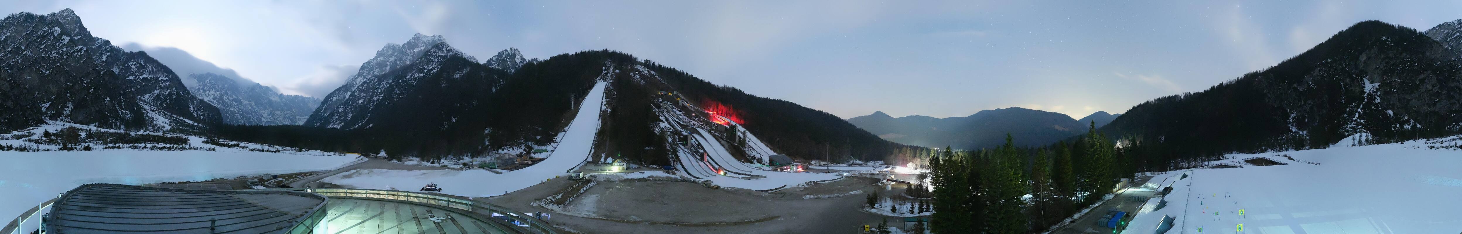 Archiv Foto Webcam Nordisches Zentrum Planica