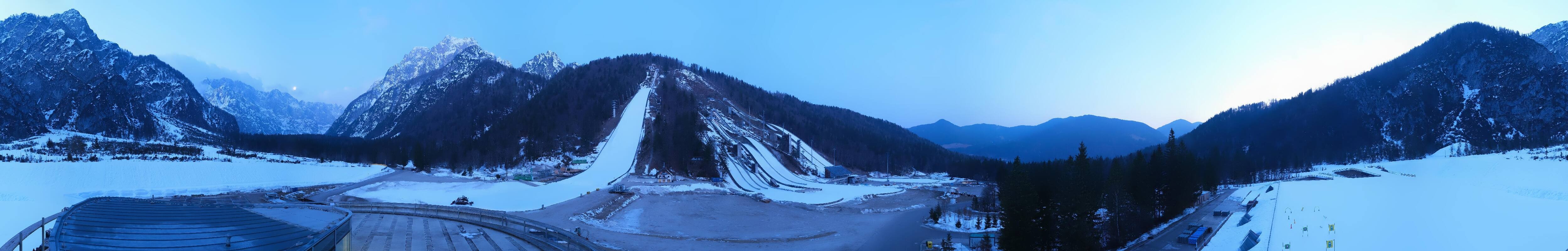 Archiv Foto Webcam Nordisches Zentrum Planica