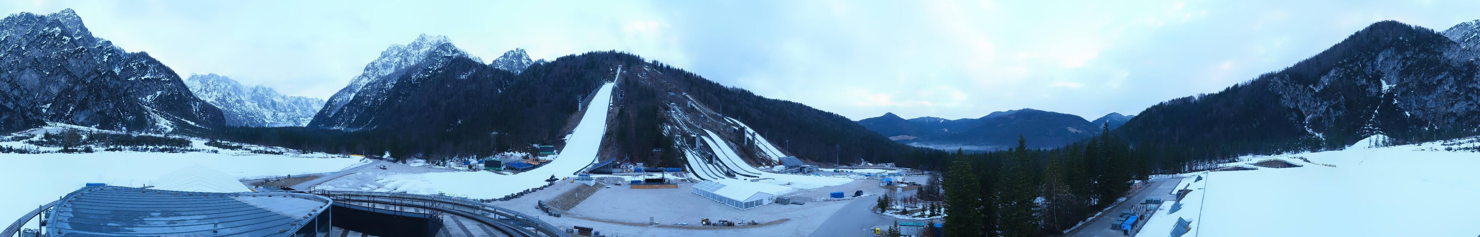 Archiv Foto Webcam Nordisches Zentrum Planica