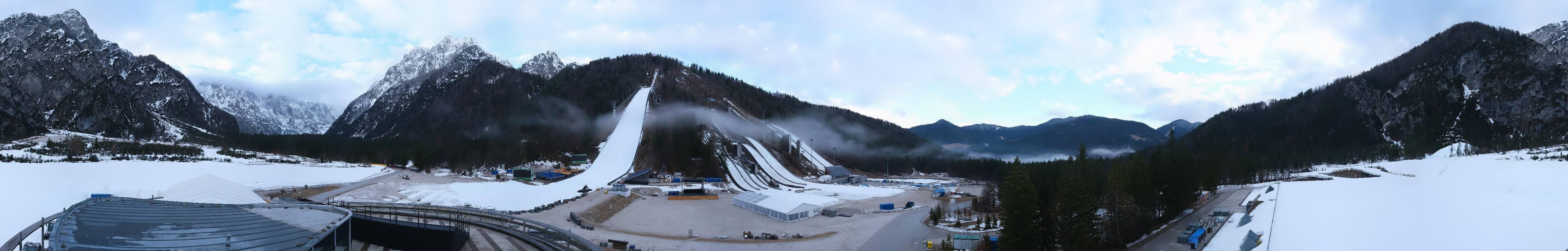Archiv Foto Webcam Nordisches Zentrum Planica