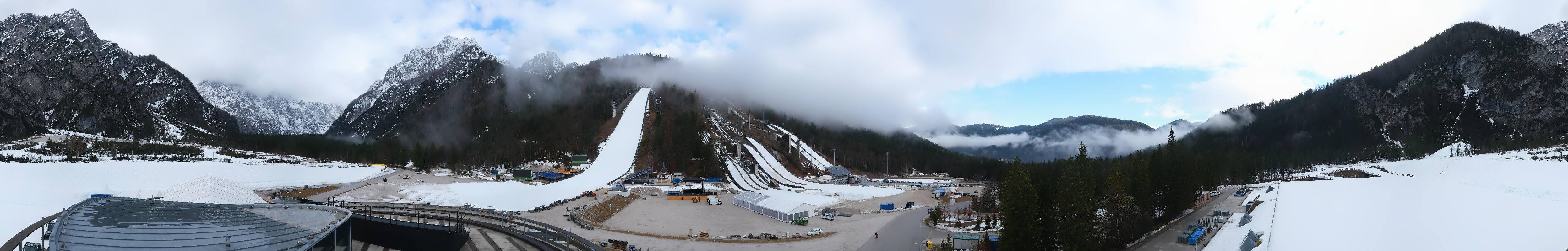 Archiv Foto Webcam Nordisches Zentrum Planica