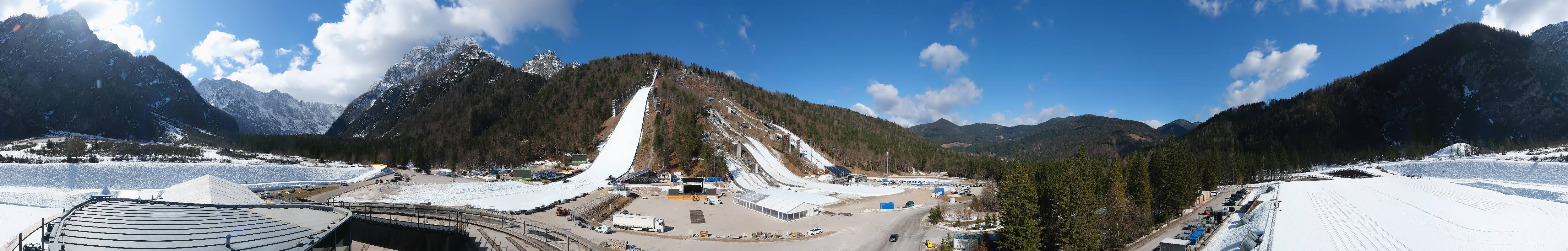 Archiv Foto Webcam Nordisches Zentrum Planica