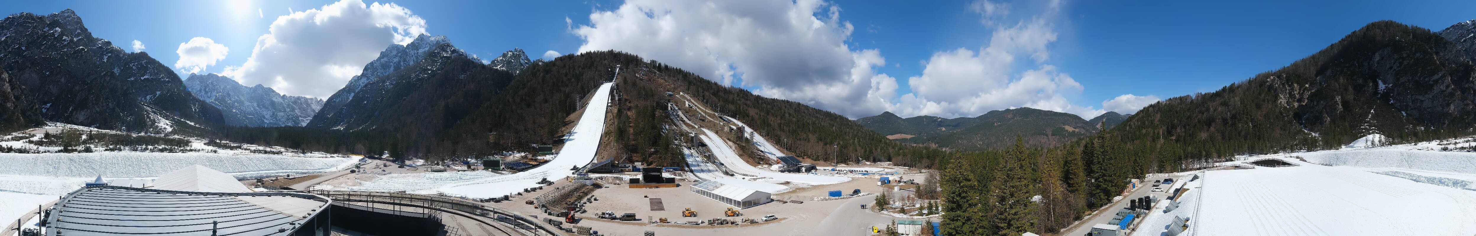 Archiv Foto Webcam Nordisches Zentrum Planica
