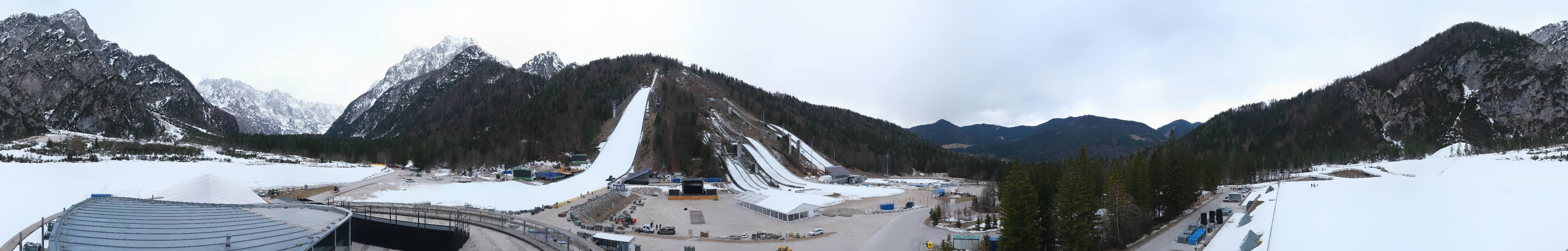 Archiv Foto Webcam Nordisches Zentrum Planica