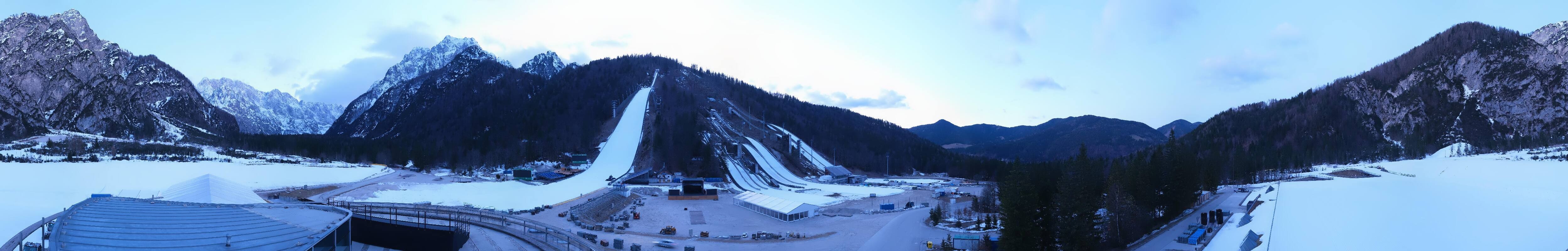 Archiv Foto Webcam Nordisches Zentrum Planica