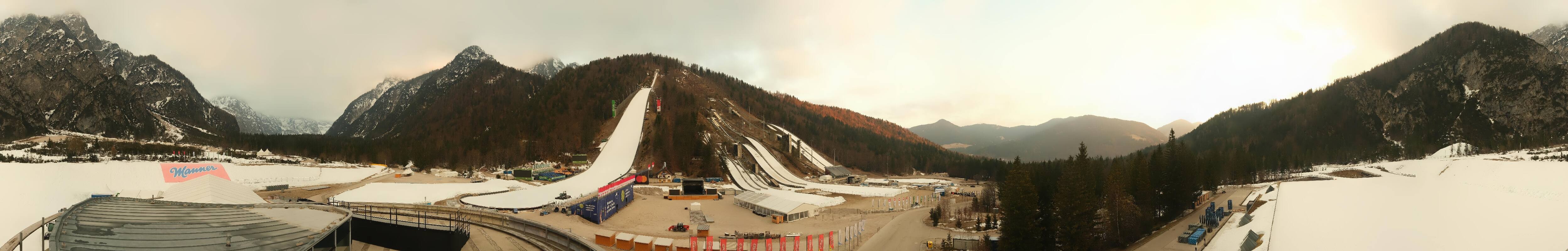 Archiv Foto Webcam Nordisches Zentrum Planica