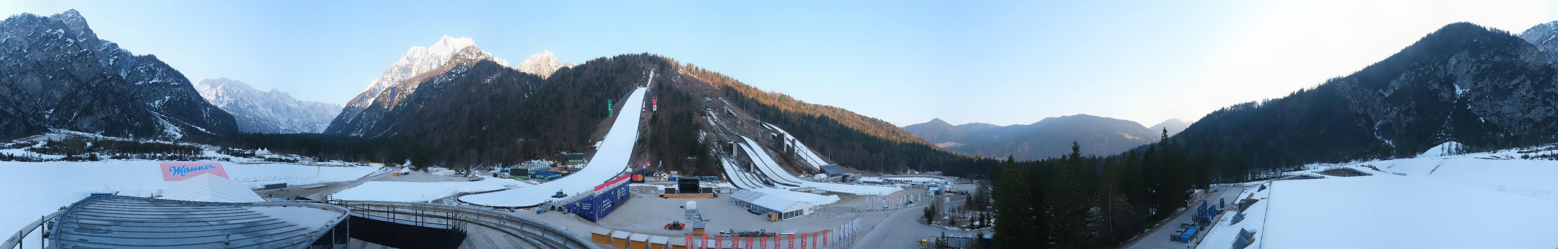Archiv Foto Webcam Nordisches Zentrum Planica