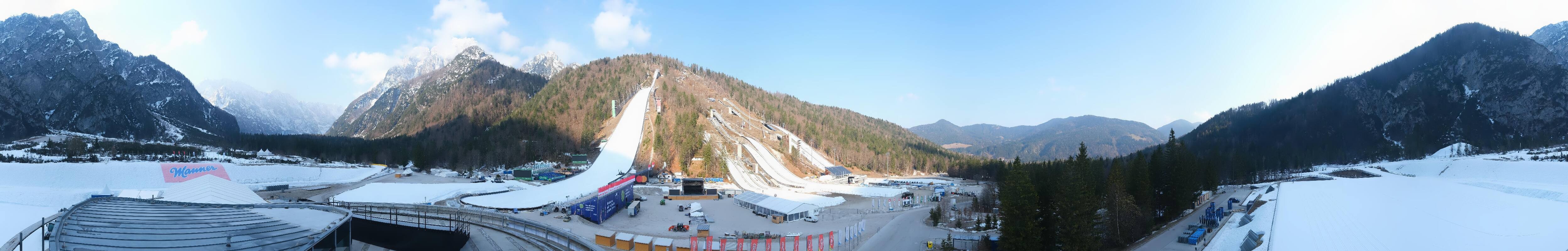 Archiv Foto Webcam Nordisches Zentrum Planica