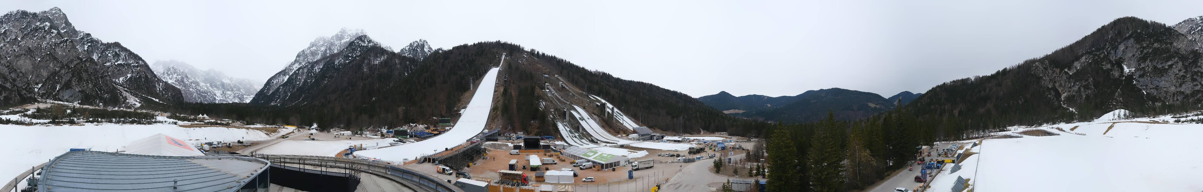 Archiv Foto Webcam Nordisches Zentrum Planica