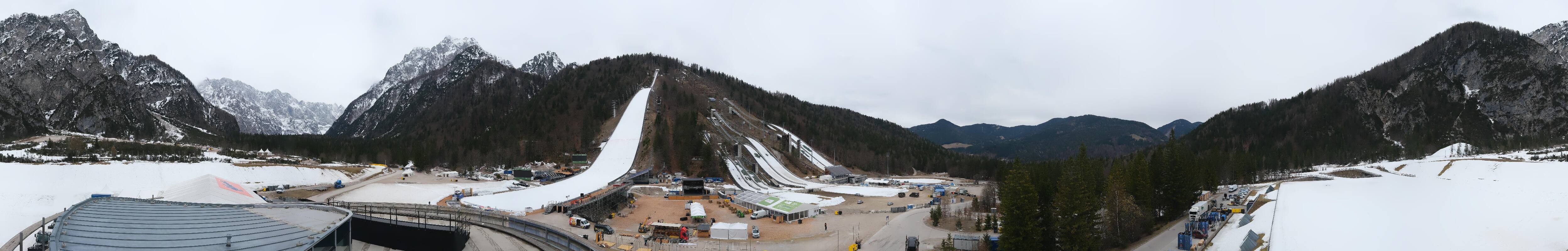 Archiv Foto Webcam Nordisches Zentrum Planica