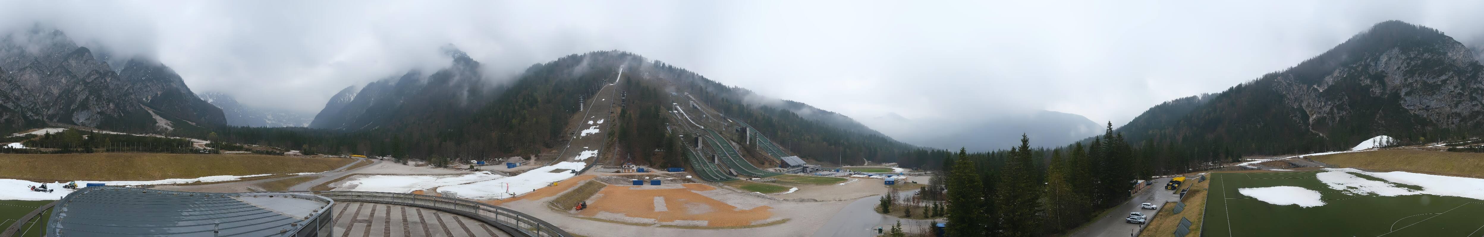 Archiv Foto Webcam Nordisches Zentrum Planica