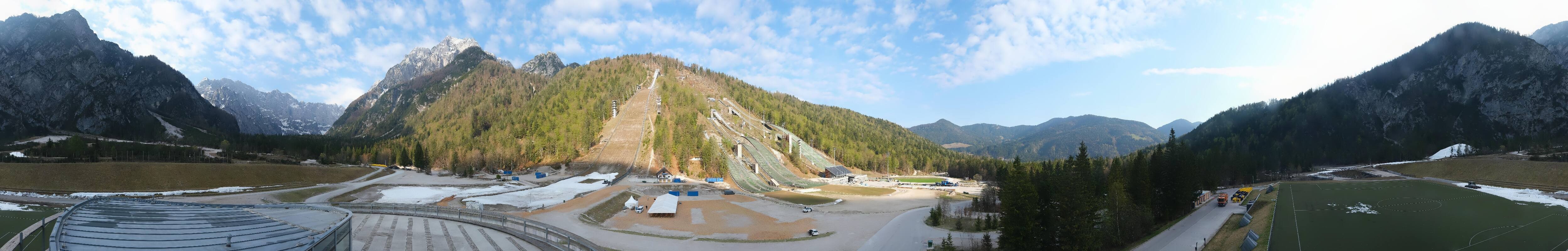 Archiv Foto Webcam Nordisches Zentrum Planica