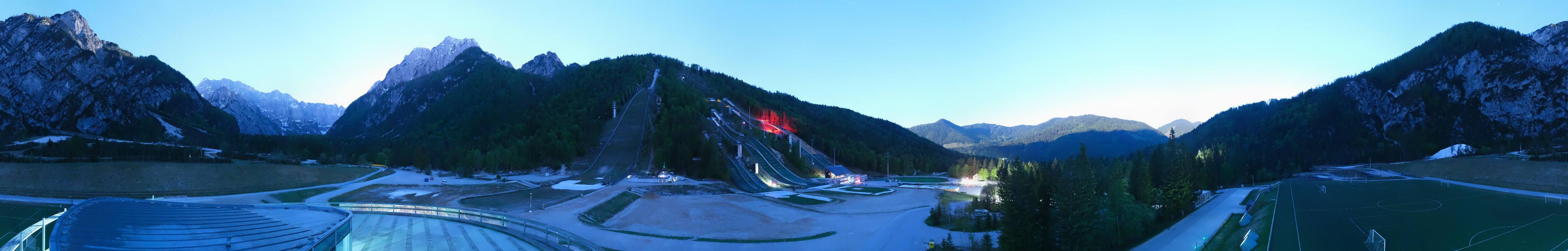 Archived image Webcam Planica Nordic Center