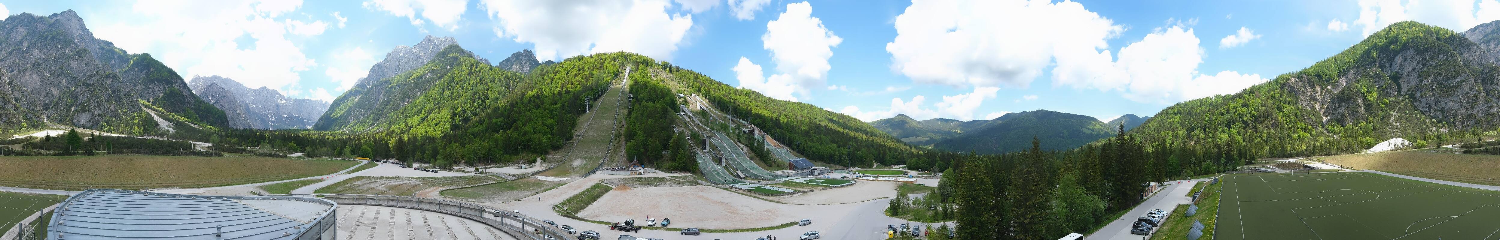 Archiv Foto Webcam Nordisches Zentrum Planica